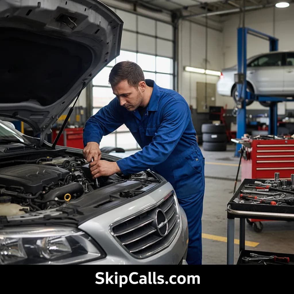 Auto Repair Shop at work