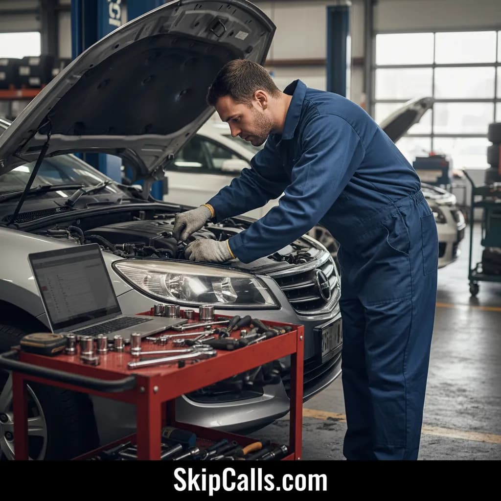 Auto Repair Shop at work