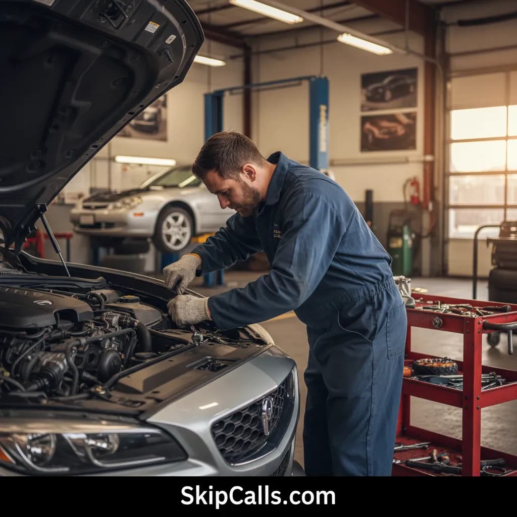 Auto Repair Shop at work