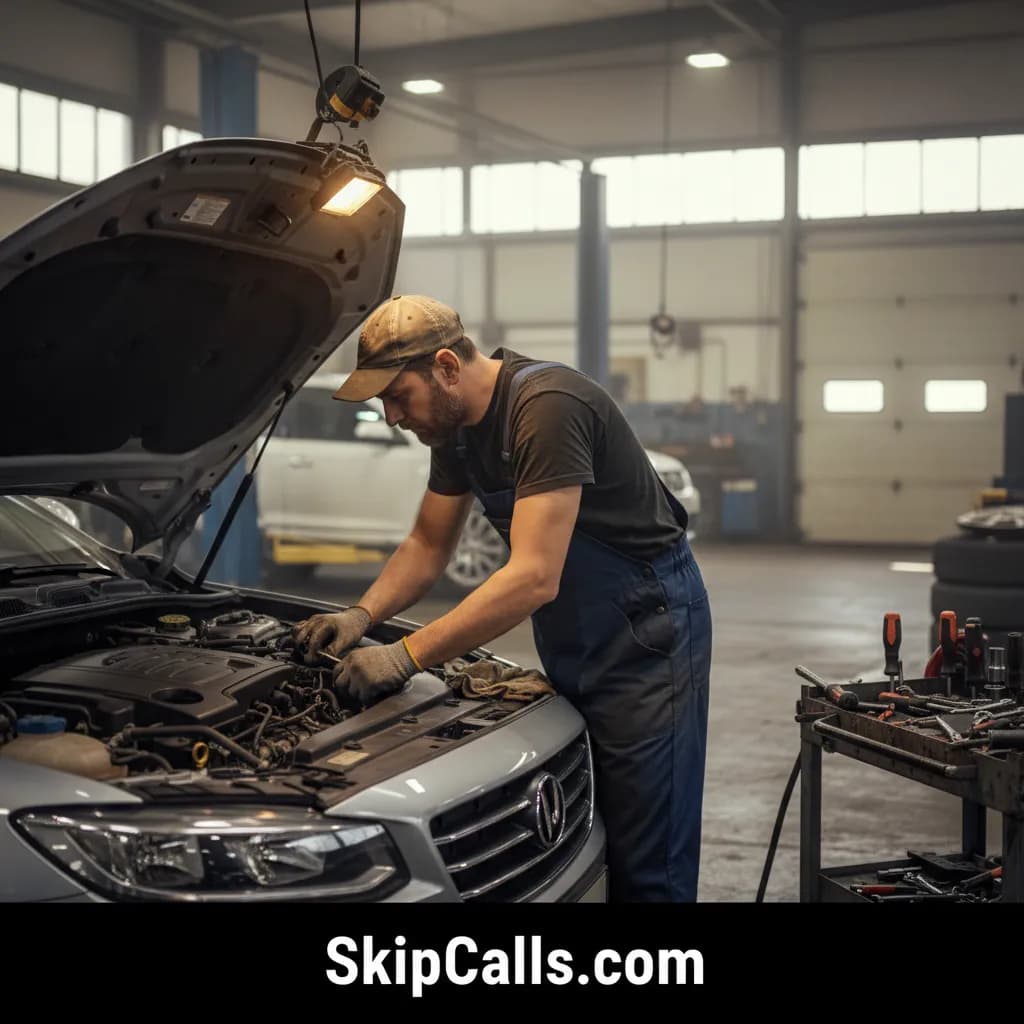 Auto Repair Shop at work