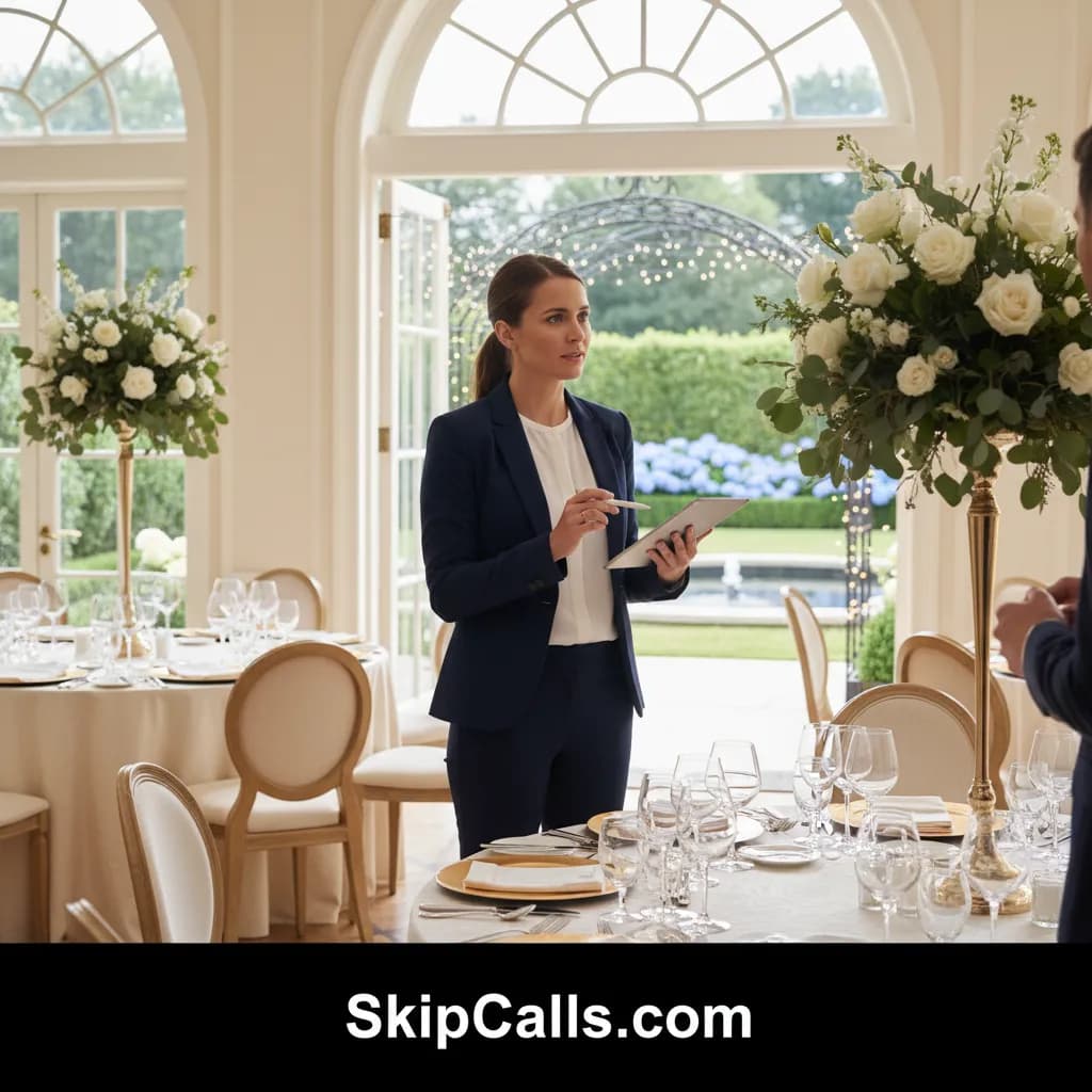 Event Planner at work