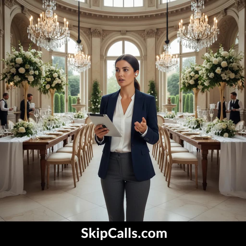 Event Planner at work