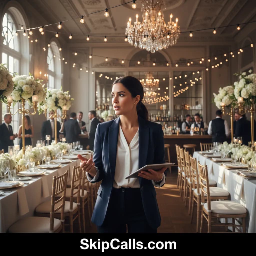 Event Planner at work