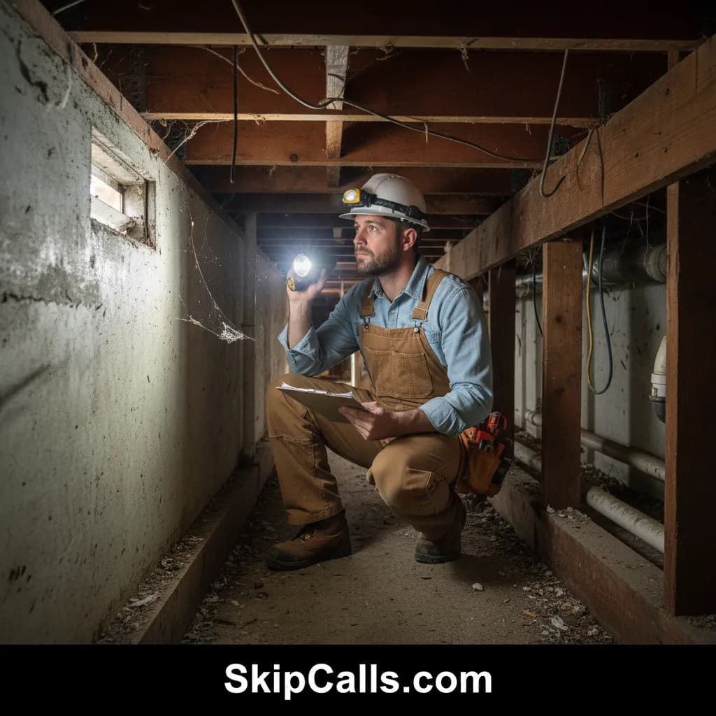 Home Inspector at work