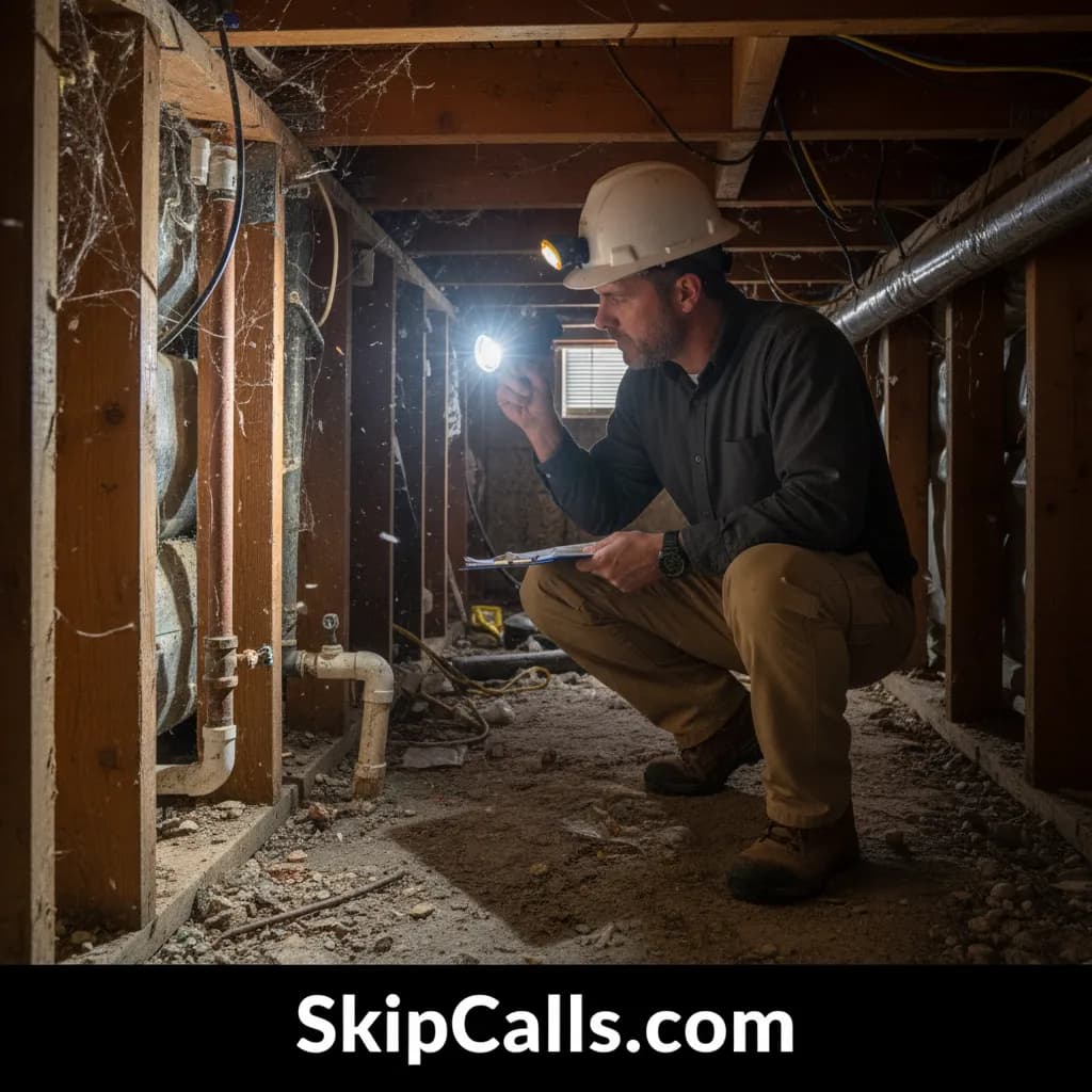 Home Inspector at work