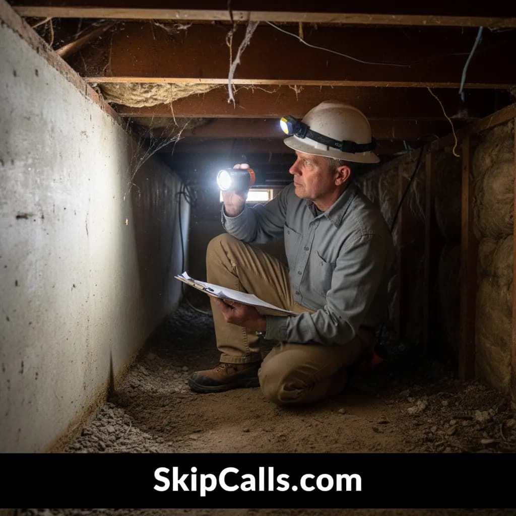 Home Inspector at work