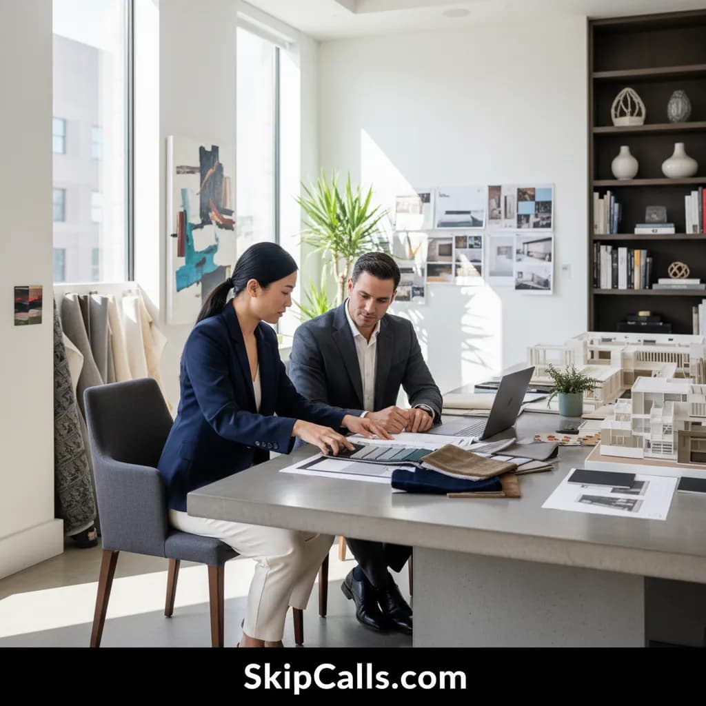 Interior Designer at work