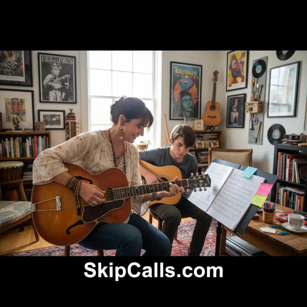 Music Teacher at work