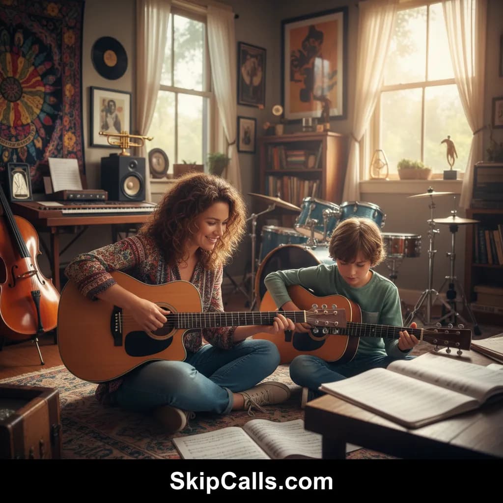 Music Teacher at work