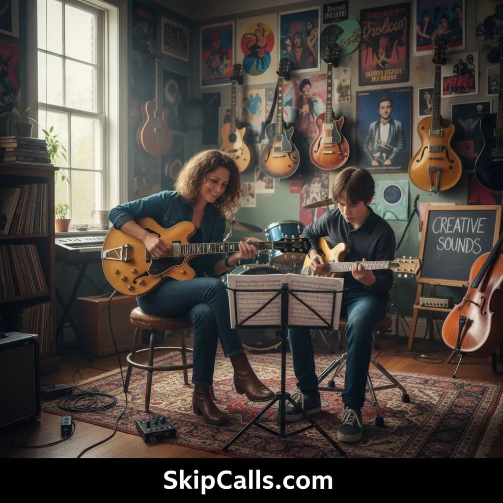 Music Teacher at work