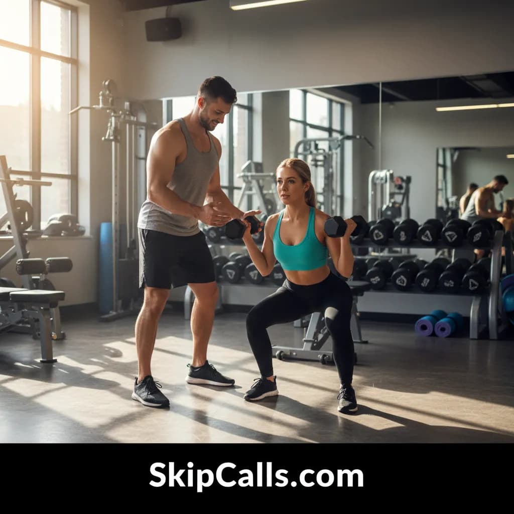 Personal Trainer at work