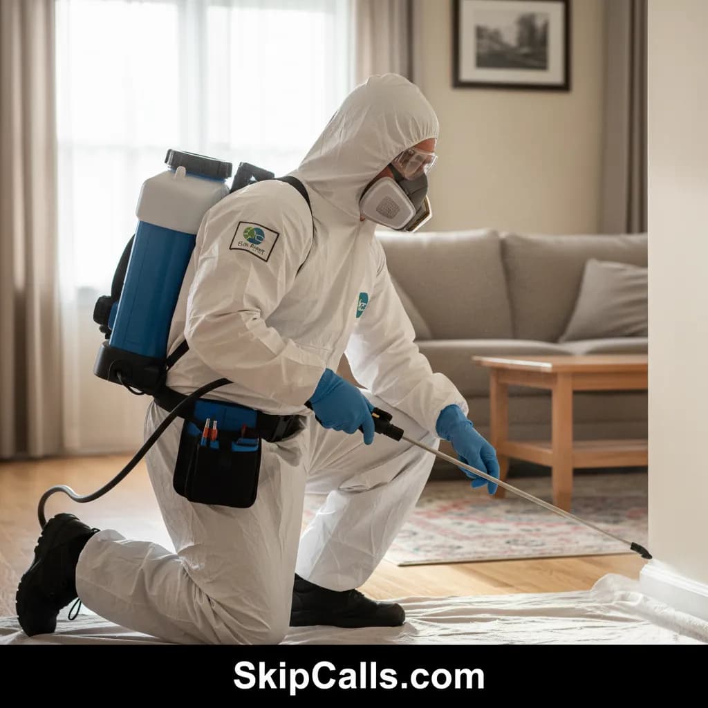 Pest Control at work