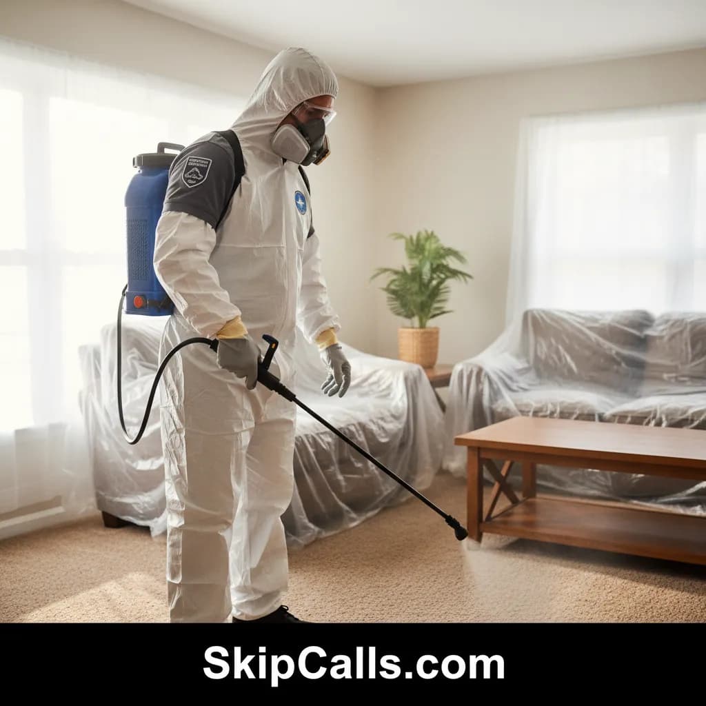 Pest Control at work