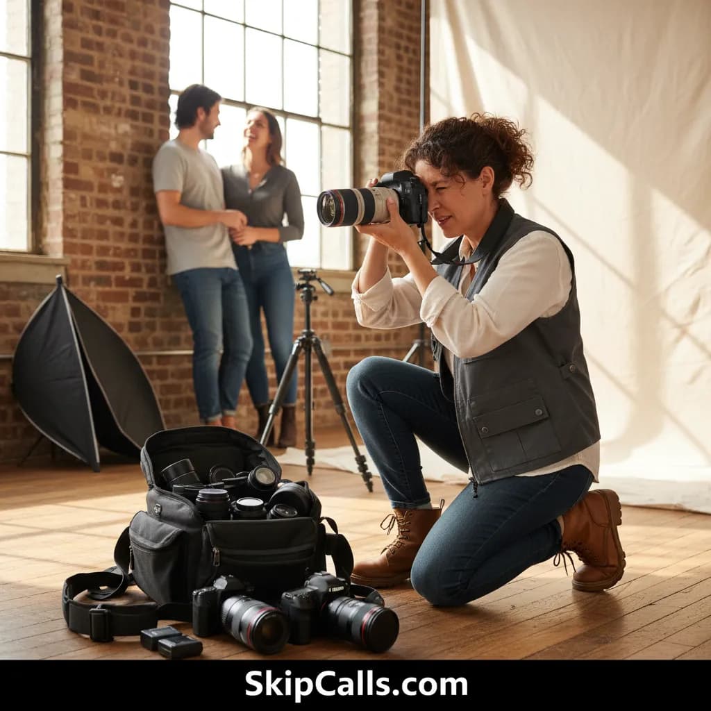 Photographer at work