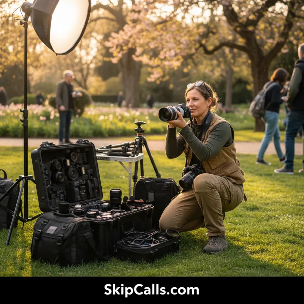 Photographer at work