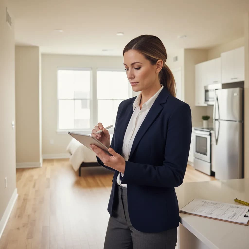 Property Manager at work