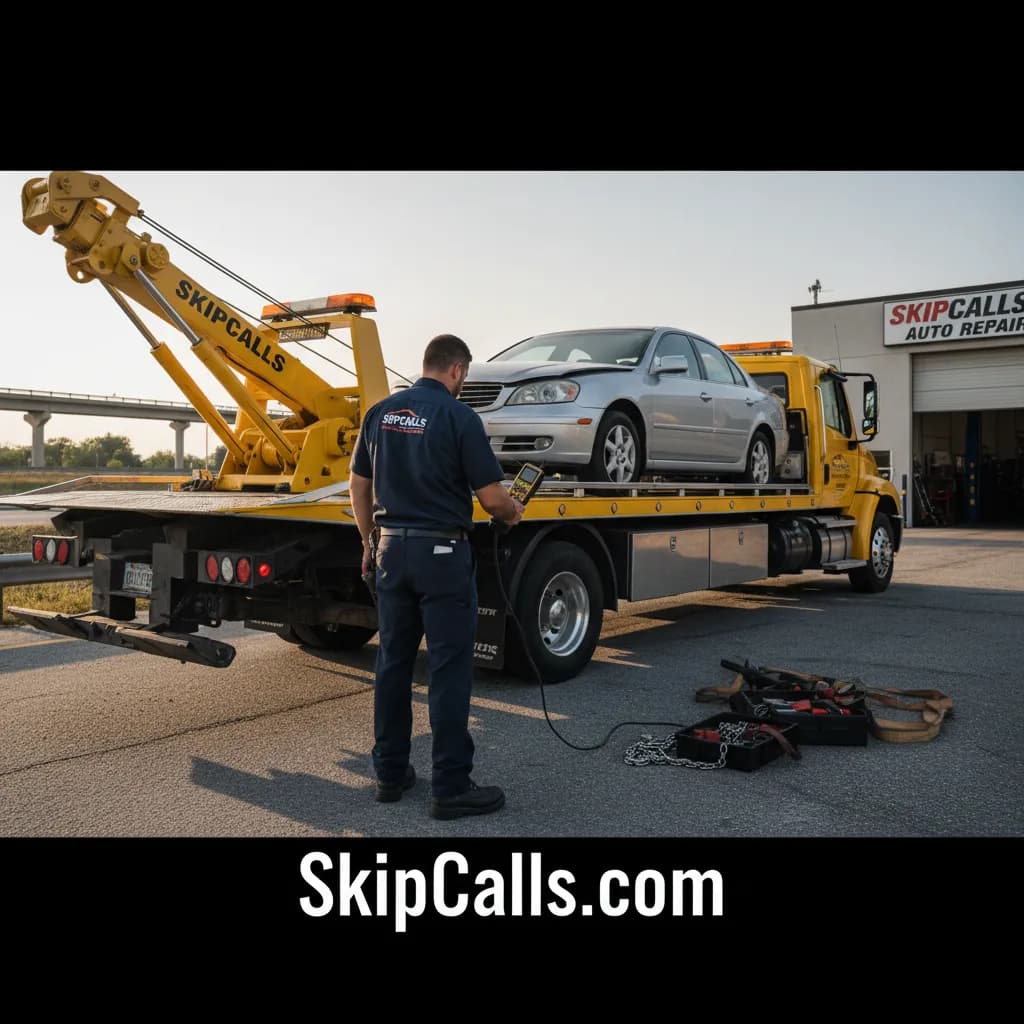 Towing Service at work