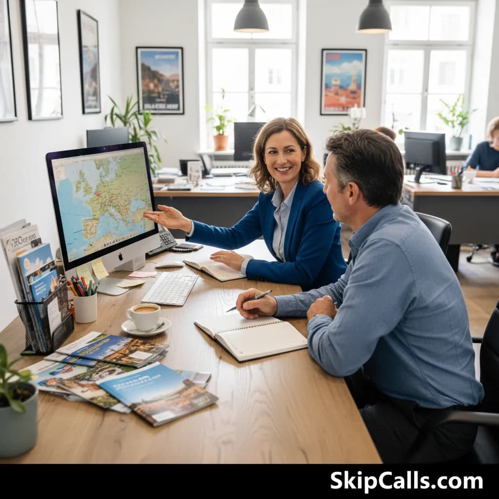 Travel Agent at work