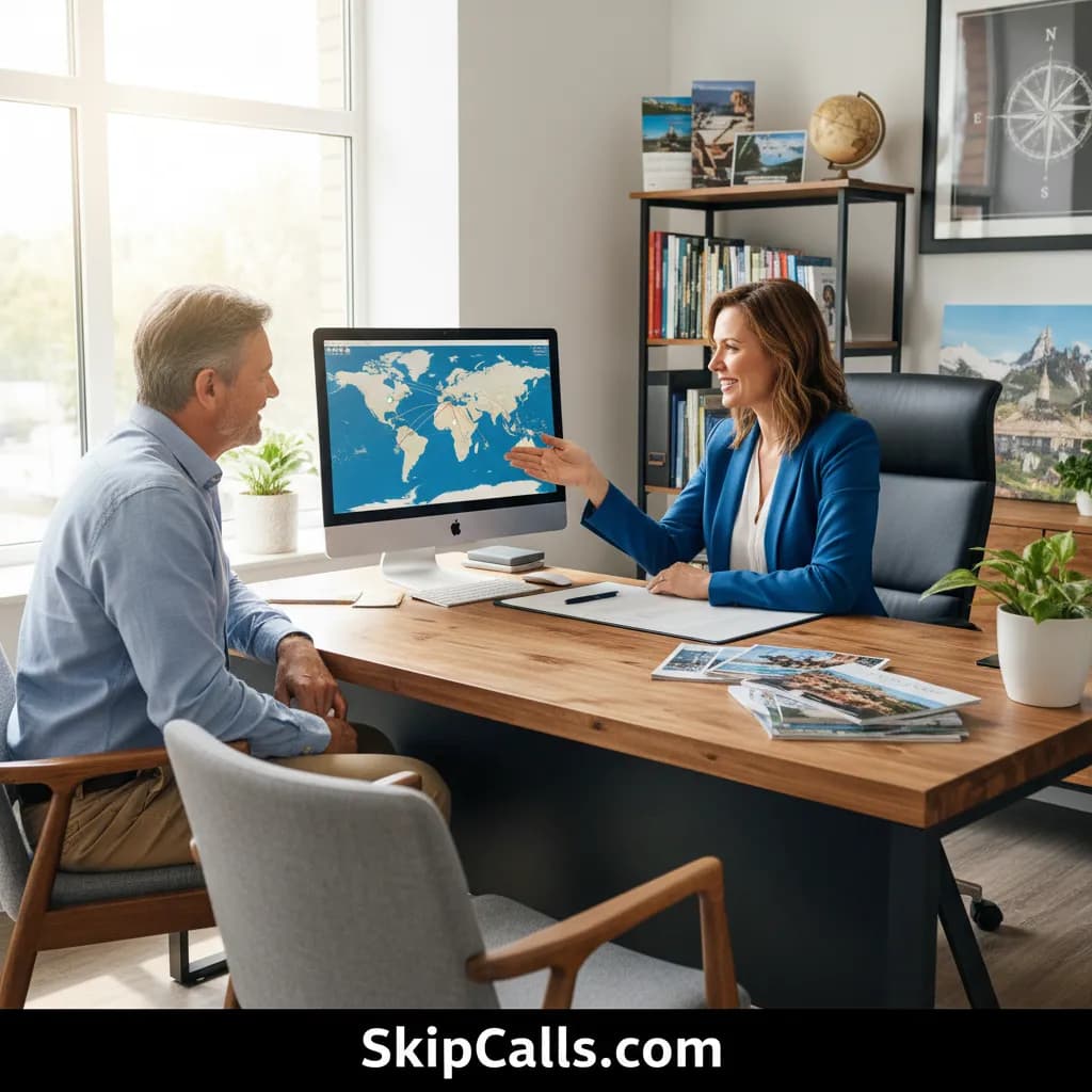 Travel Agent at work