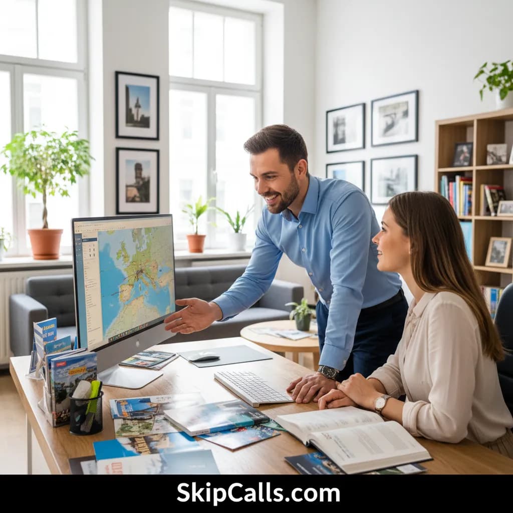 Travel Agent at work