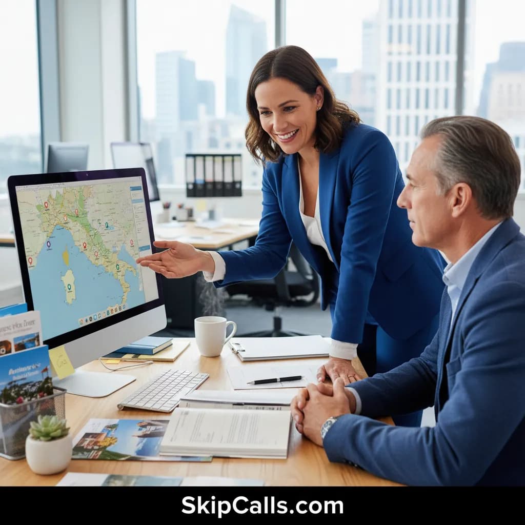 Travel Agent at work