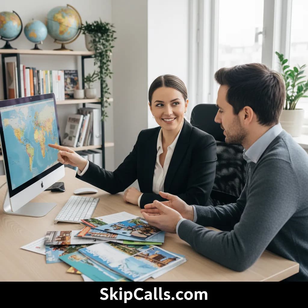 Travel Agent at work