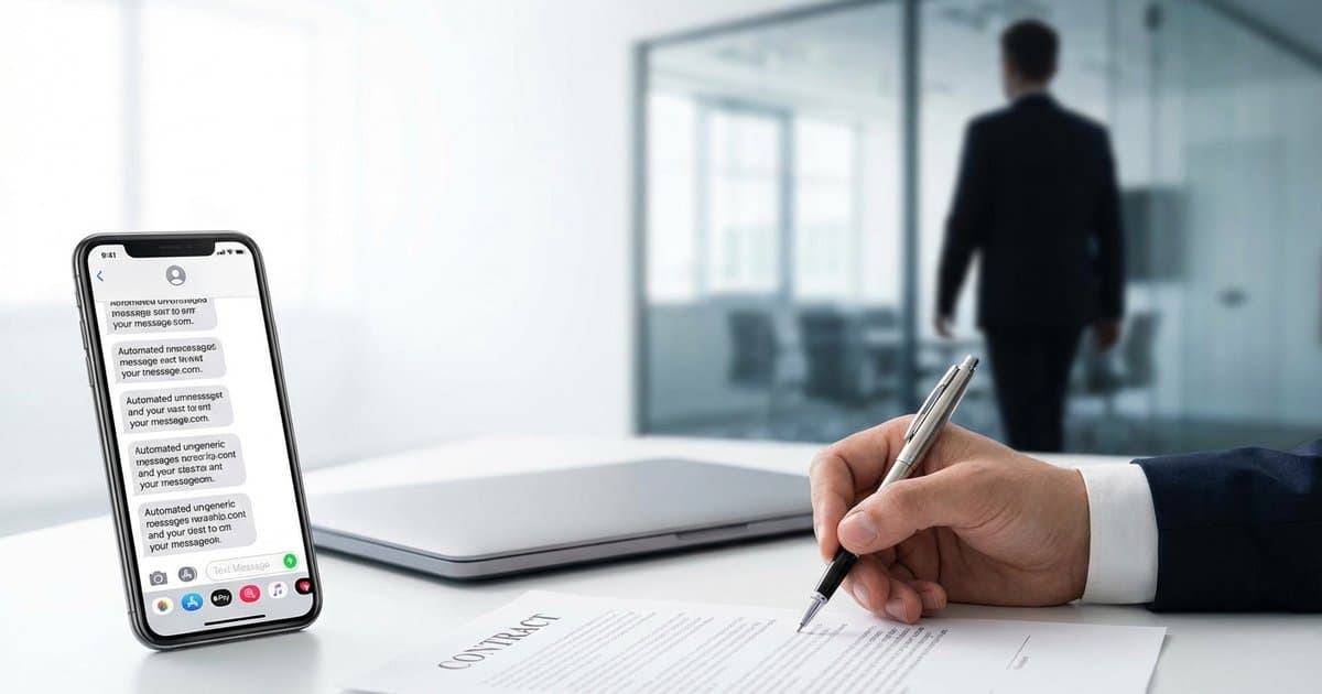 The 'Text-Back' Trap: Why Relying on SMS Automation Is Costing You High-Value Jobs