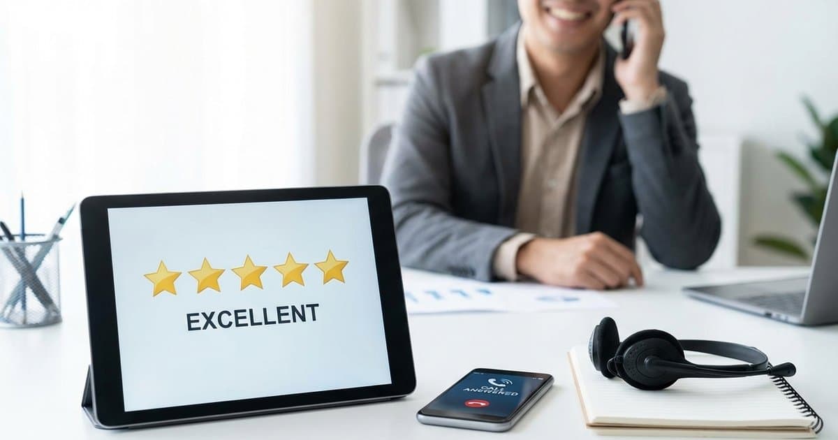 The Reputation ROI: How Instant Phone Answering Drives 5-Star Reviews