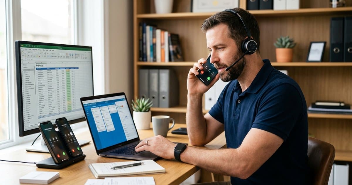 The Solo Contractor's Guide to Handling Simultaneous Calls Without Hiring Staff