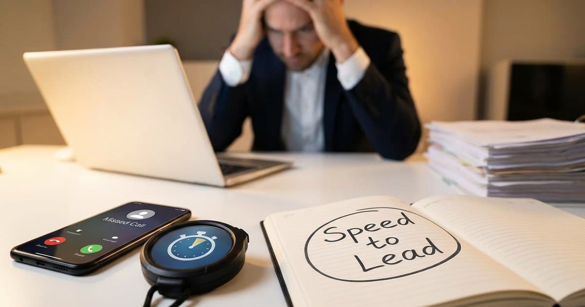 The "Let Me Call You Back" Trap: Why Speed to Lead is the Only Metric That Matters
