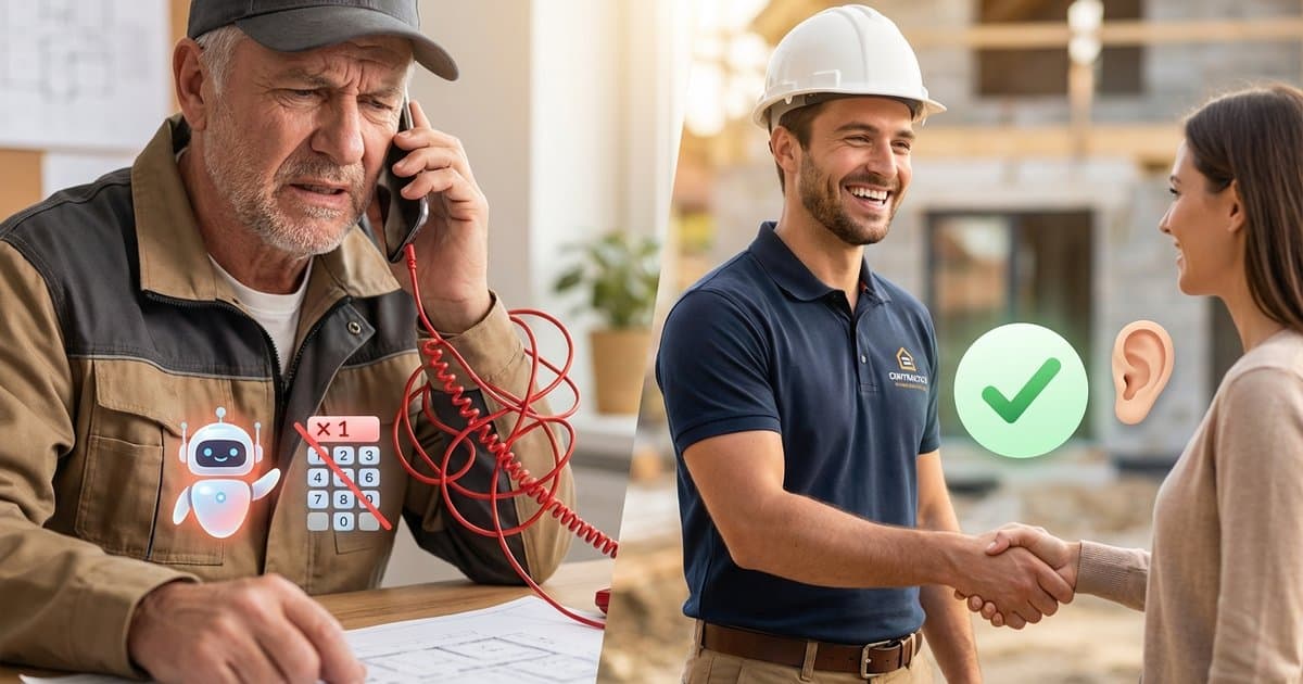 Why "Press 1 for Sales" Is Killing Your Contractor Business (And What to Do Instead)