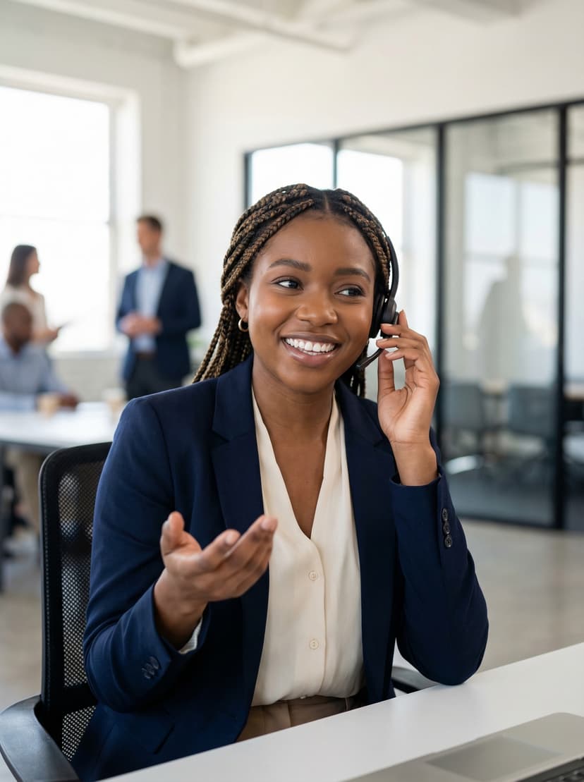 AI virtual receptionist answering calls for businesses in Springfield