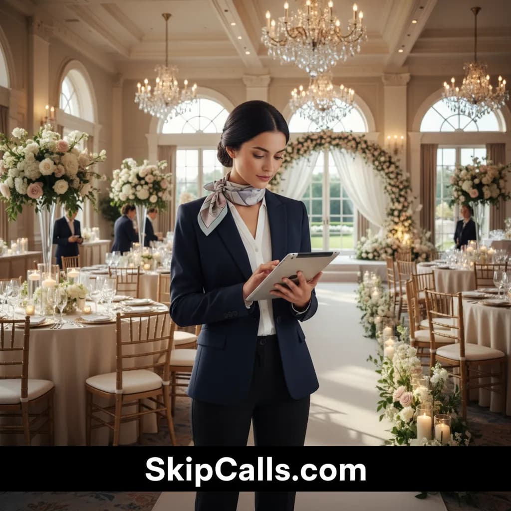 Event Planner at work