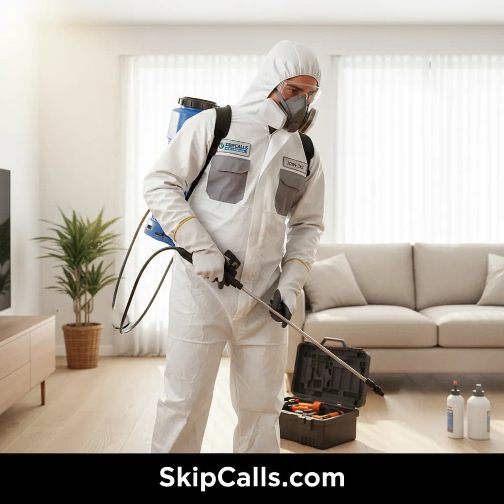 Pest Control at work