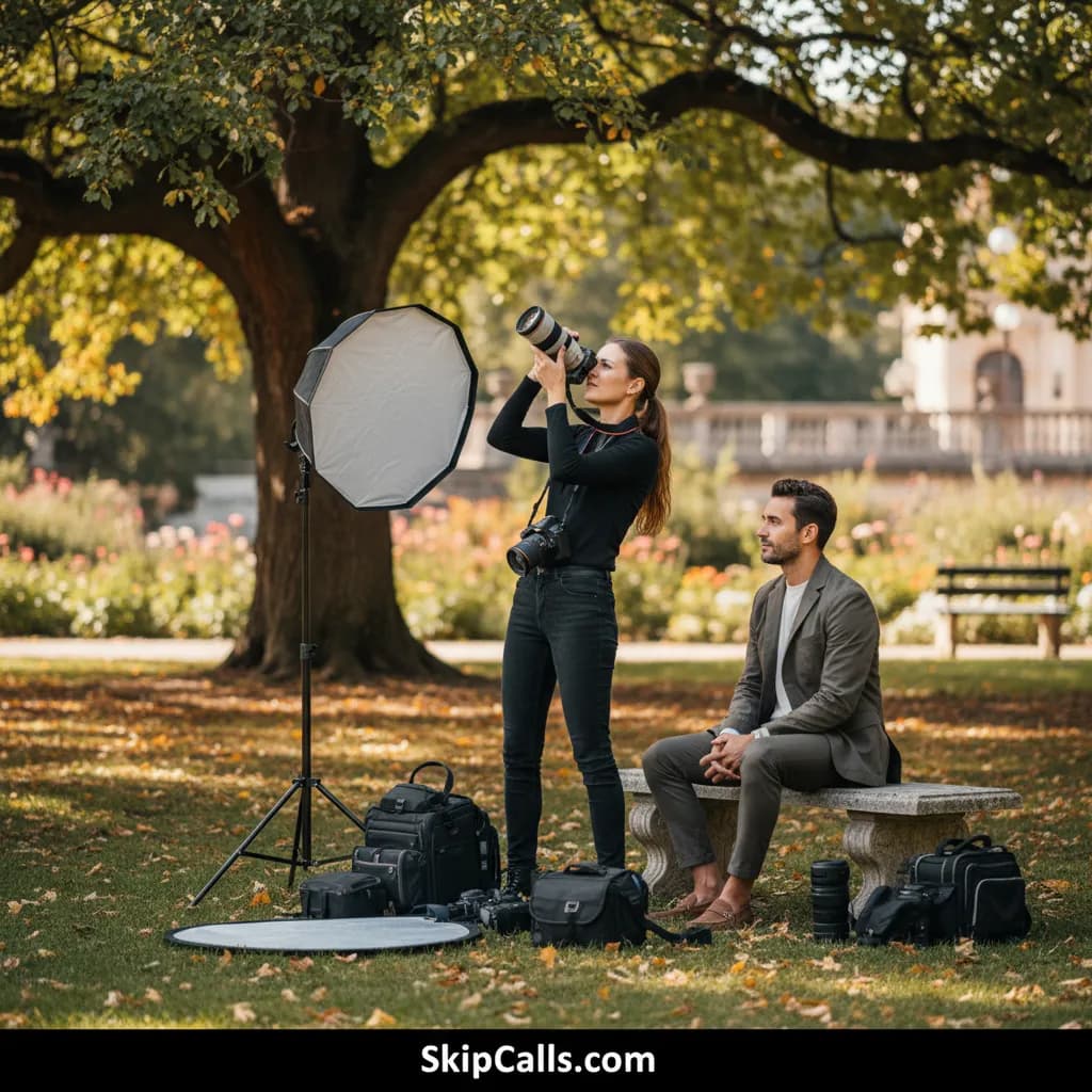 Photographer at work