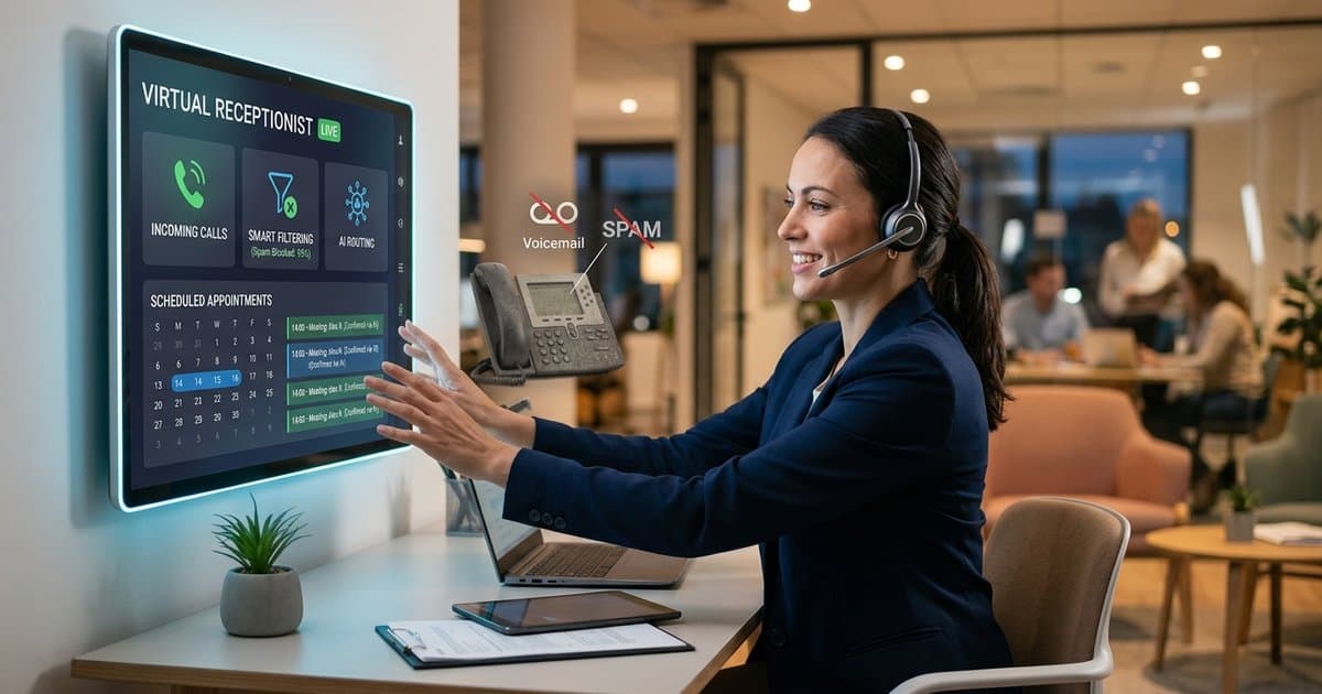 From Spam to Scheduled: Why Intelligent Virtual Receptionist Software is Replacing Voicemail in 2026