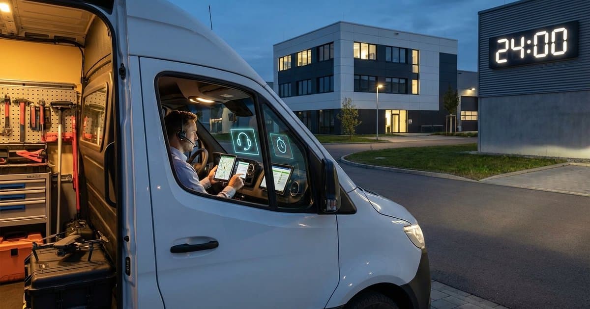 The "Virtual Dispatcher" Method: How to Run a 24/7 Service Business from Your Truck