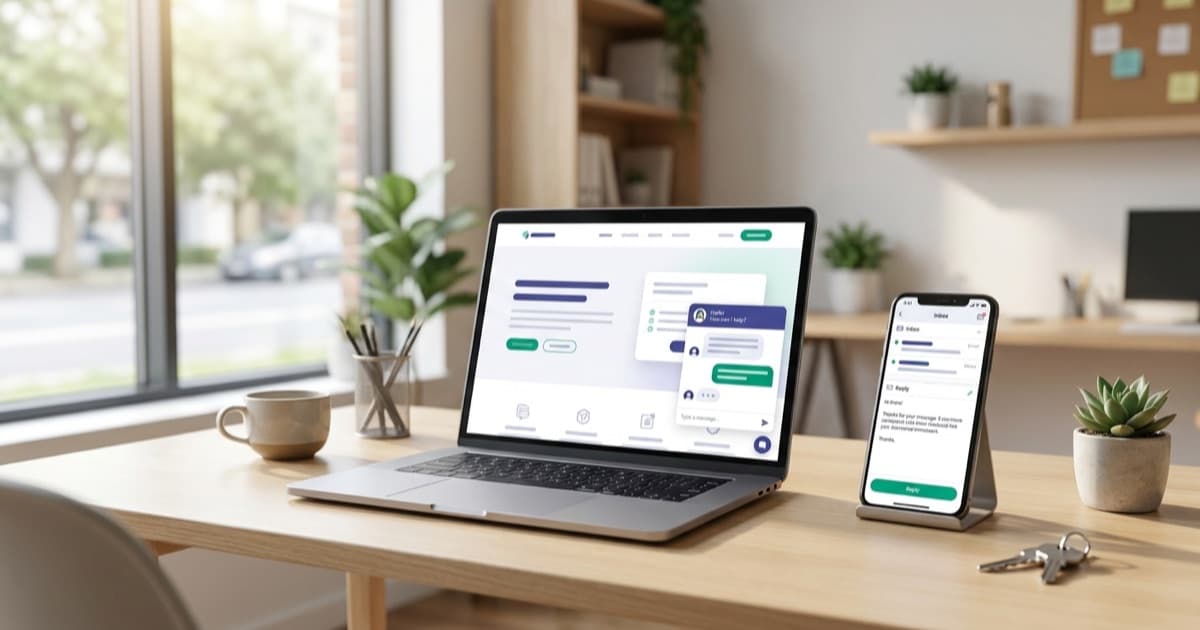 Your AI Receptionist Now Answers Website Chats and Emails Too