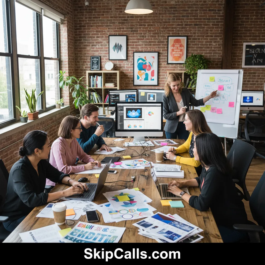 Marketing Agency at work