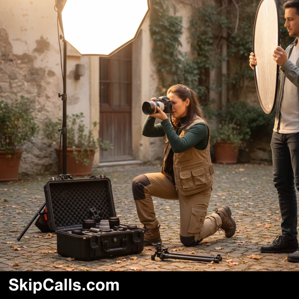 Photographer at work