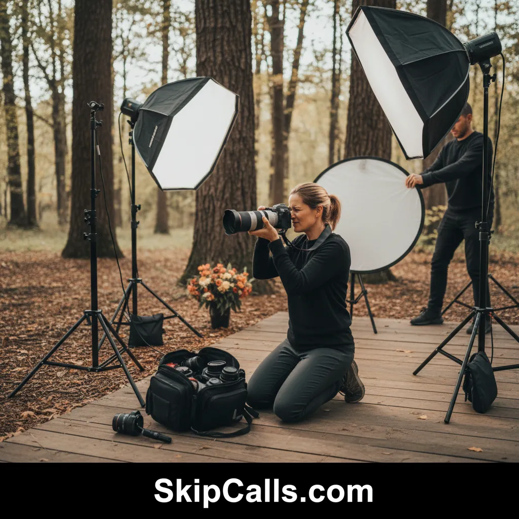 Photographer at work