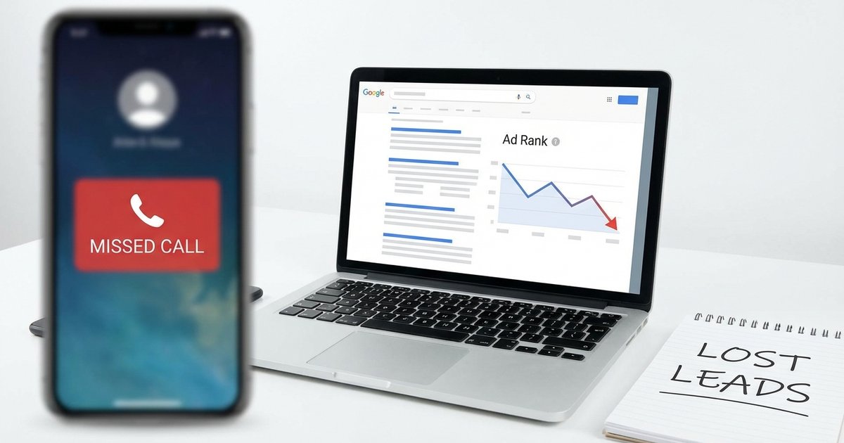 The Hidden LSA Killer: Why Missed Calls Are Destroying Your Google Ad Rank