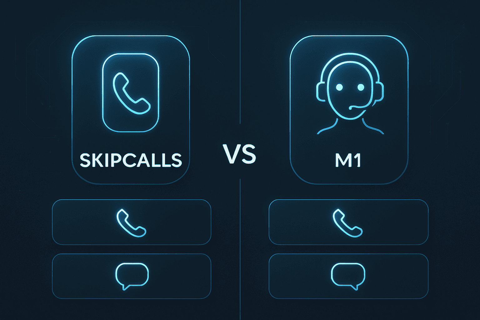 SkipCalls vs M1: Best AI Phone Assistant Alternatives for 2025
