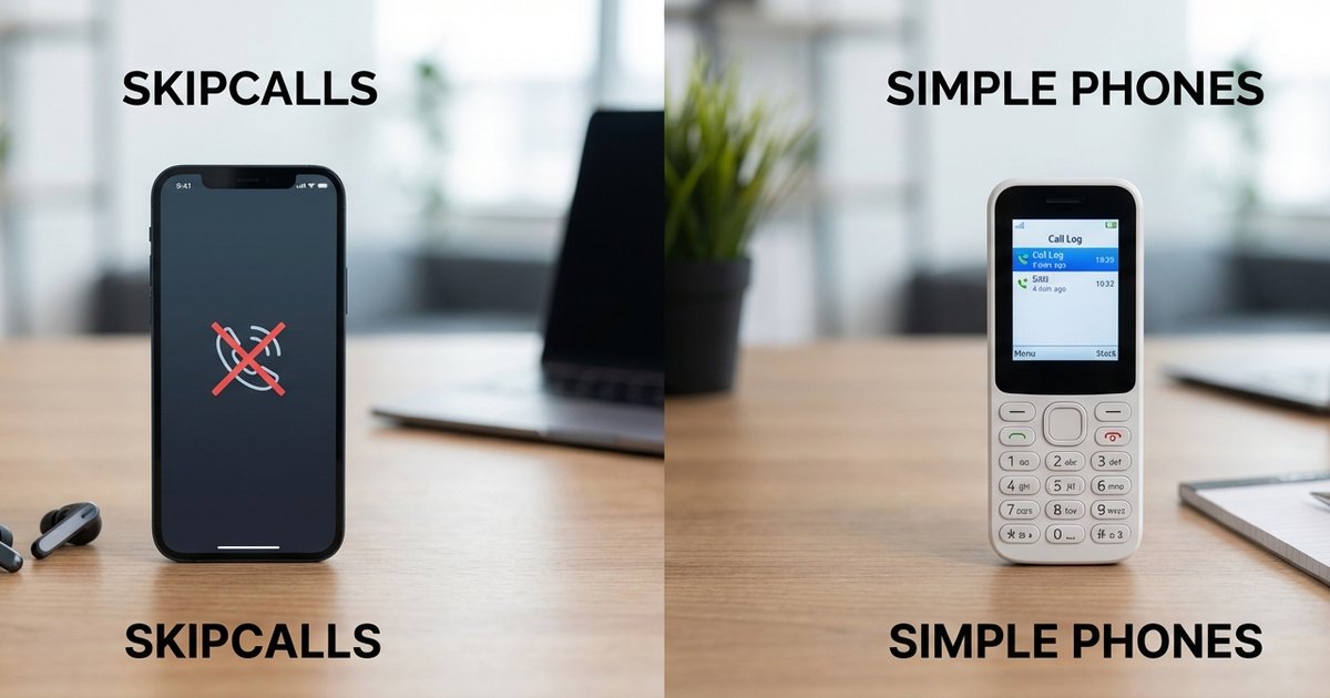 SkipCalls vs Simple Phones: Honest Comparison [2026] | SkipCalls Blog